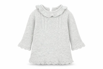 F&F Girls Grey   Basic T-Shirt Size 3-6 Months