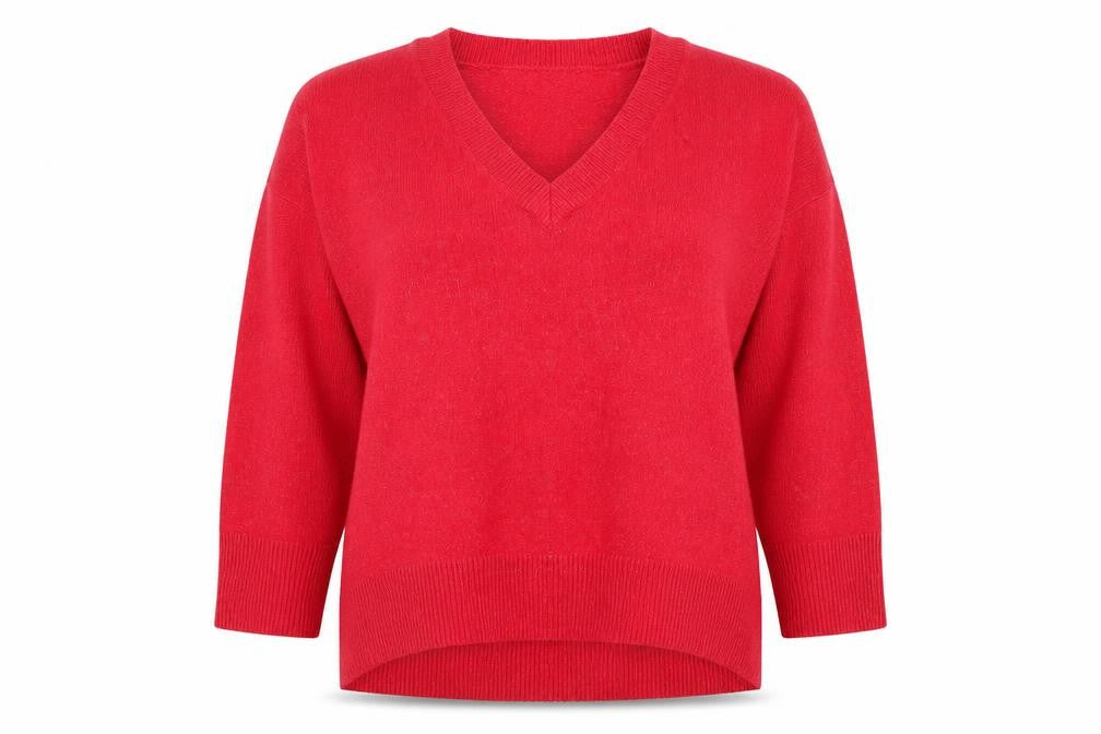 Primark Womens Red   Pullover Jumper Size 12
