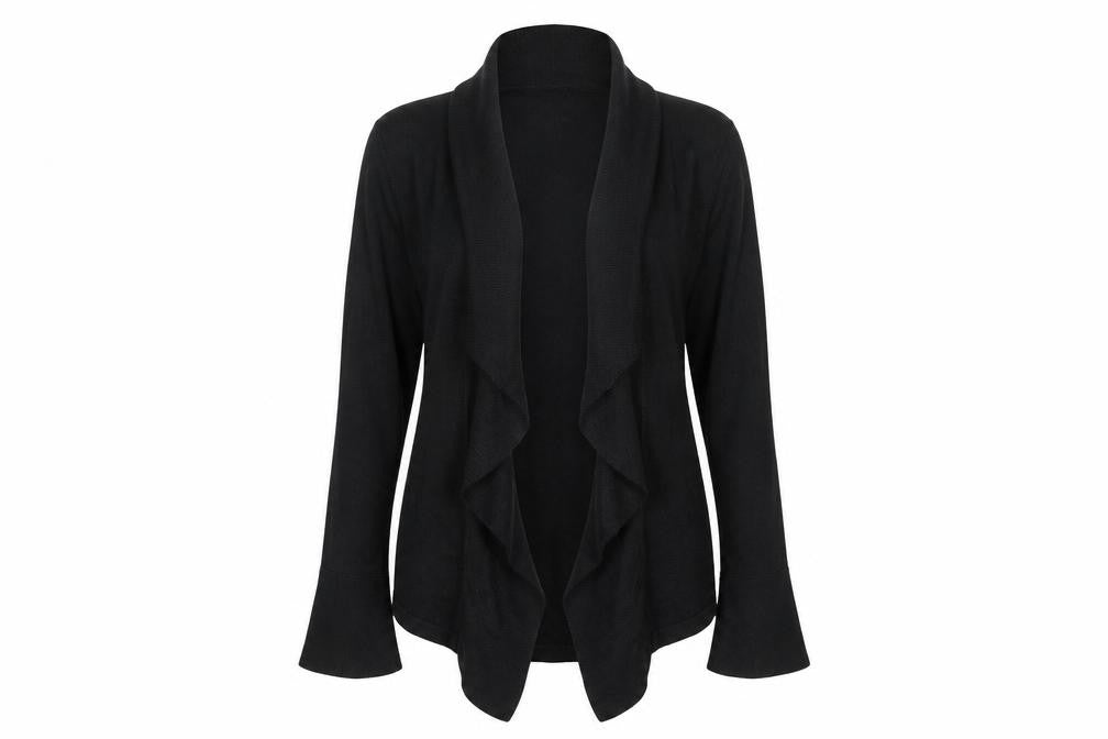 Moda Womens Black   Cardigan Jumper Size 14
