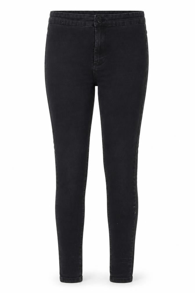 Denim Co. Womens Black  Denim Skinny Jeans Size 10 L28 in