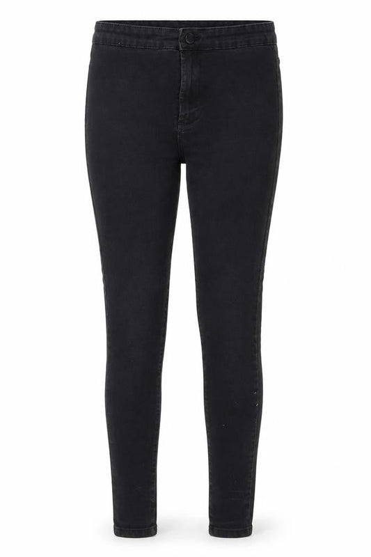 Denim Co. Womens Black  Denim Skinny Jeans Size 10 L28 in