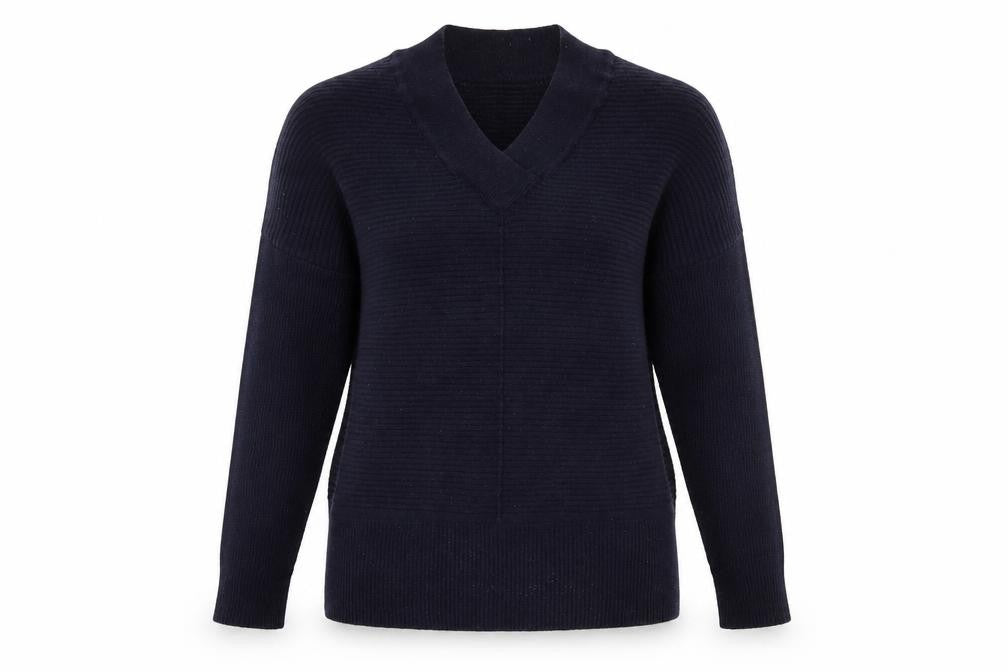 F&F Womens Blue  Knit Pullover Jumper Size 6