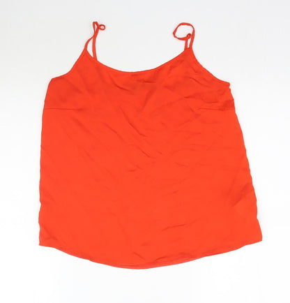 Marks & Spencer Womens Red   Camisole Blouse Size 10