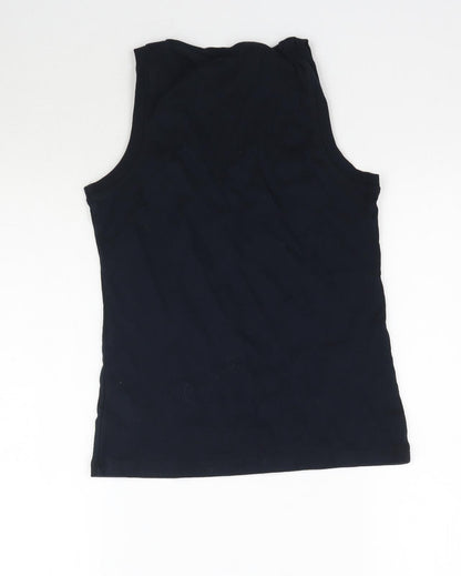 Cherokee Womens Blue   Basic T-Shirt Size 12