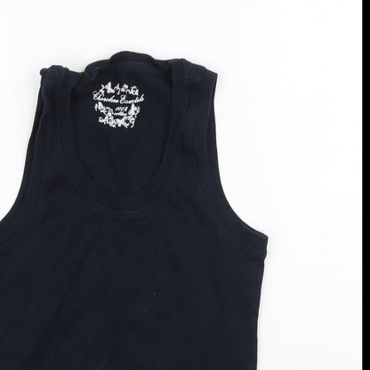 Cherokee Womens Blue   Basic T-Shirt Size 12