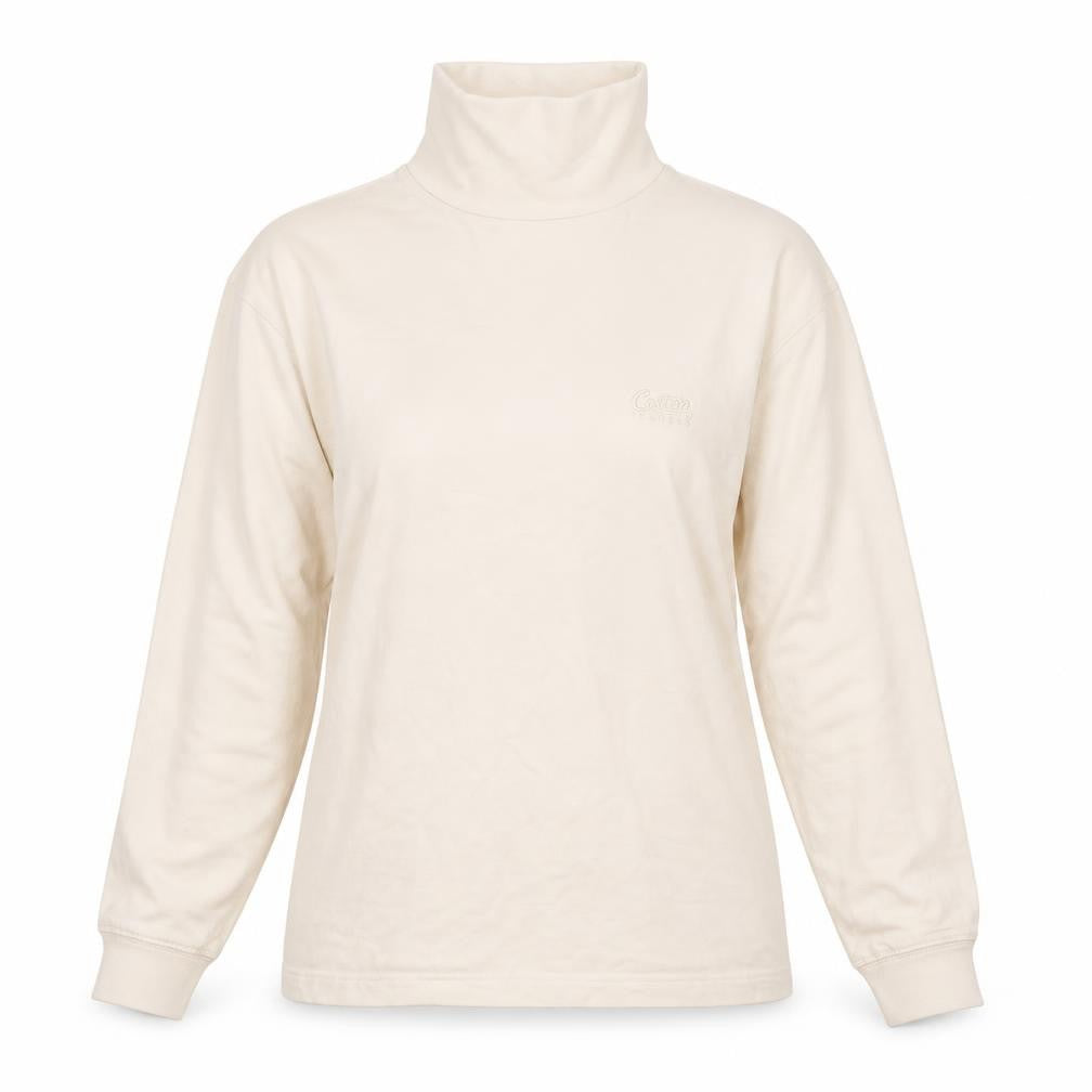 Cotton Traders Womens Beige   Basic T-Shirt Size S  - Oversized