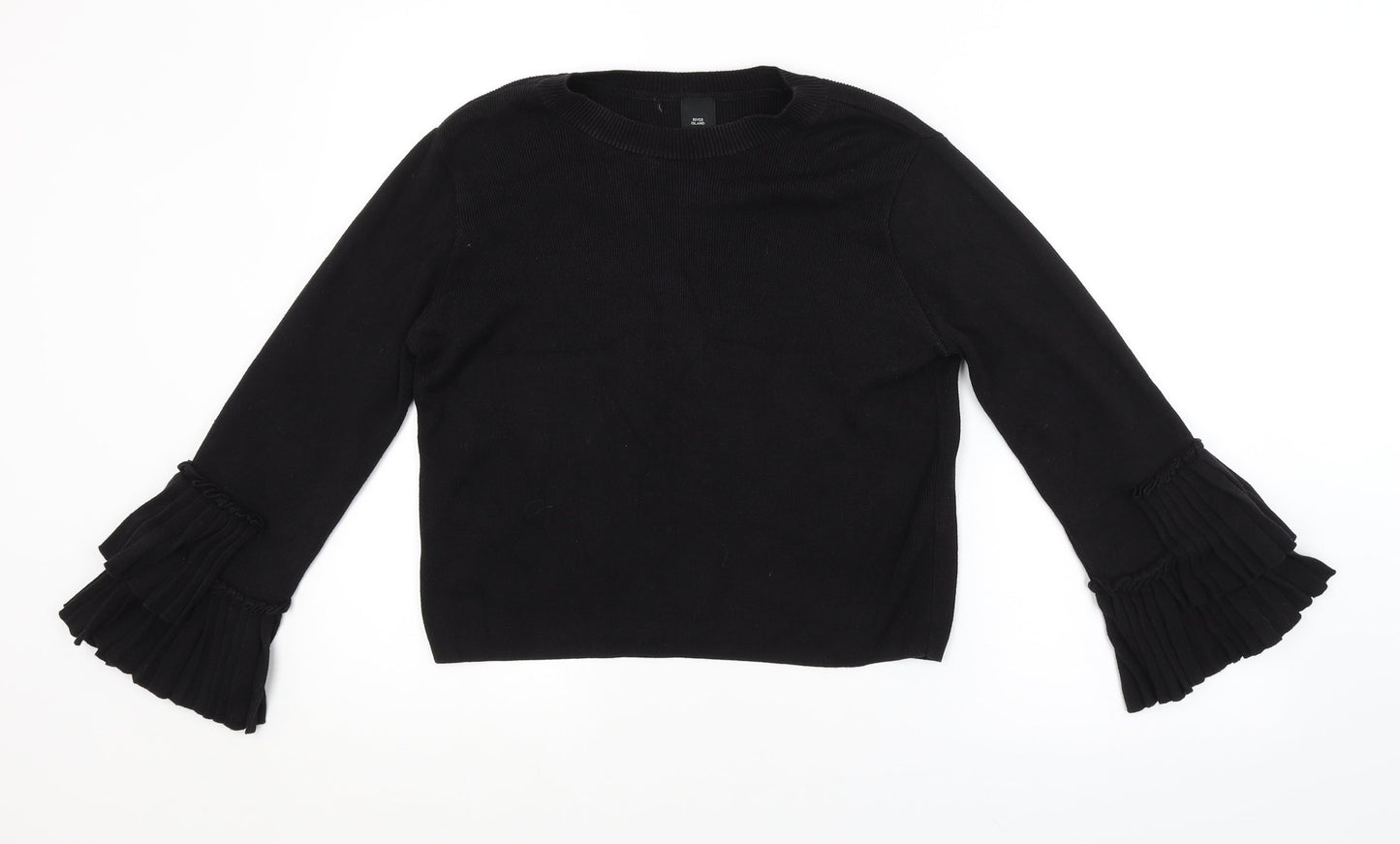 River Island Womens Black   Pullover Jumper Size 10