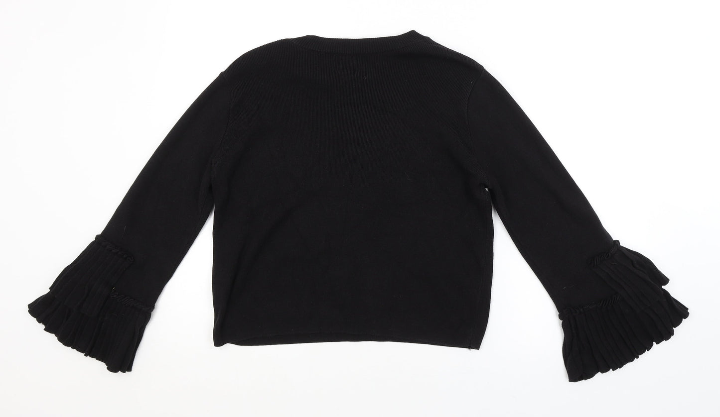 River Island Womens Black   Pullover Jumper Size 10