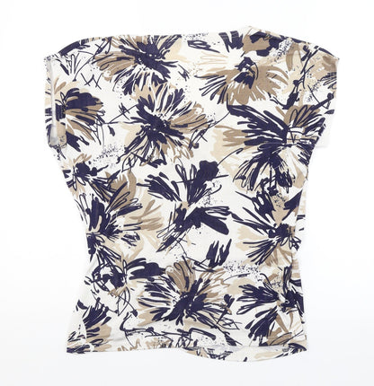 Reflections Womens Multicoloured Floral  Basic Blouse Size XL