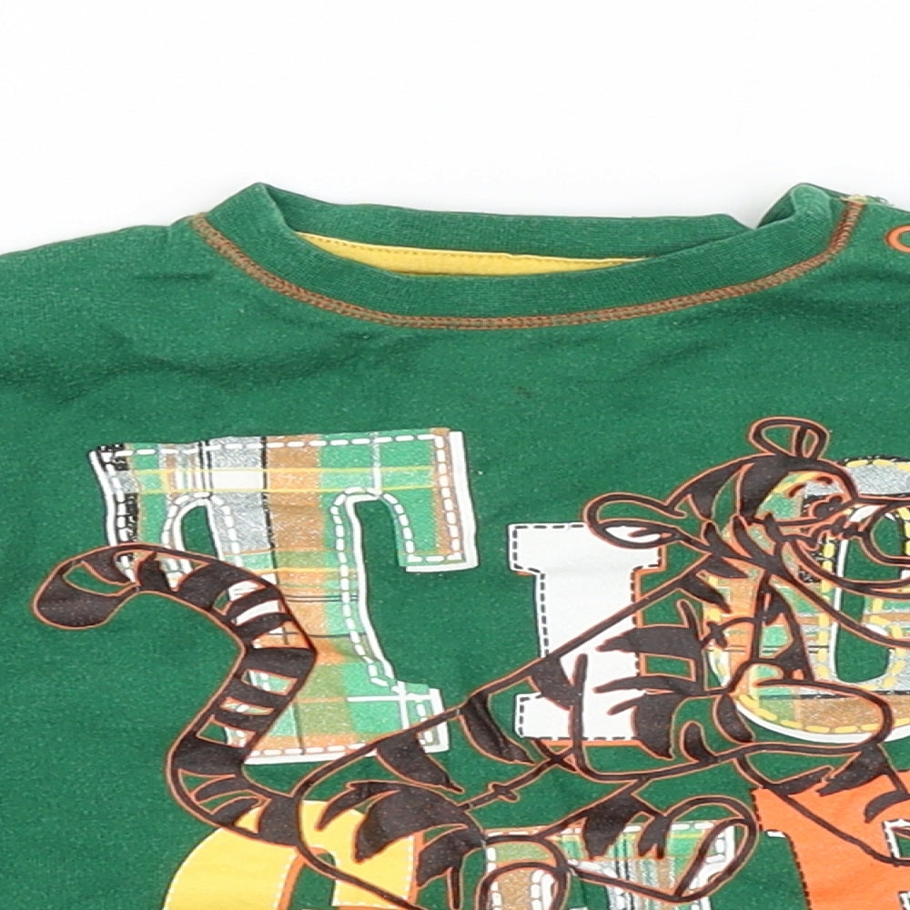 George Baby Green   Basic T-Shirt Size 9-12 Months
