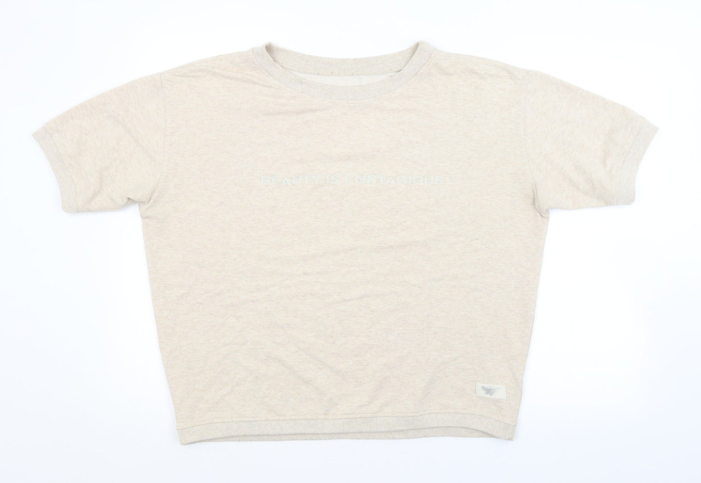 INSOMNIA Womens Beige   Pullover Jumper Size M
