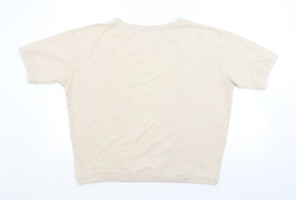 INSOMNIA Womens Beige   Pullover Jumper Size M