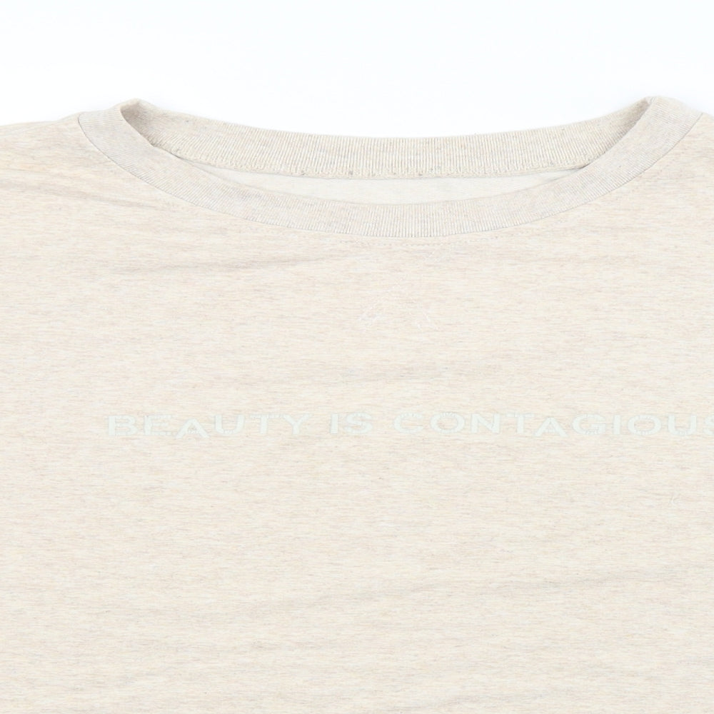 INSOMNIA Womens Beige   Pullover Jumper Size M