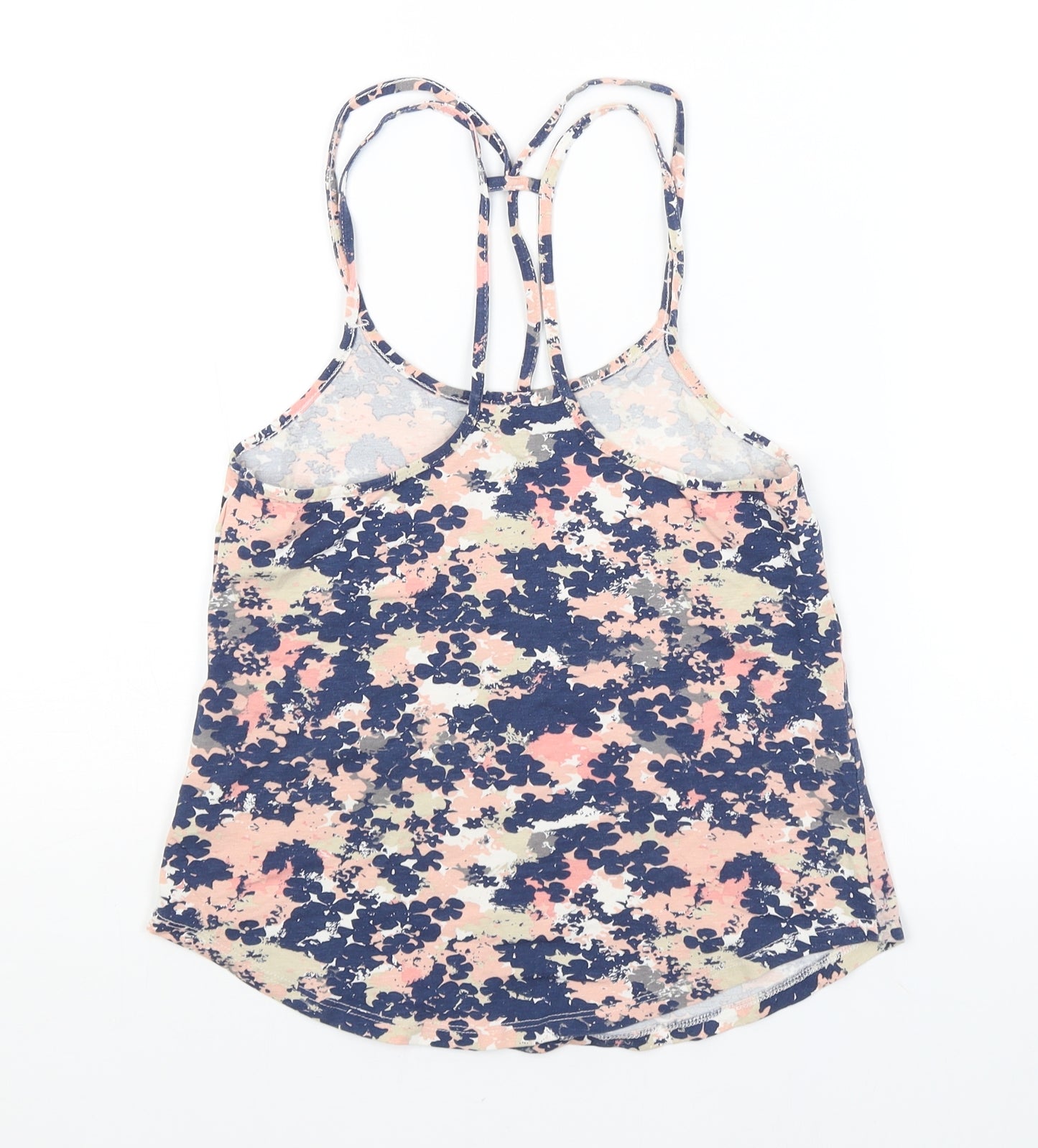 New Look Womens Multicoloured Floral  Cropped Tank Size XS