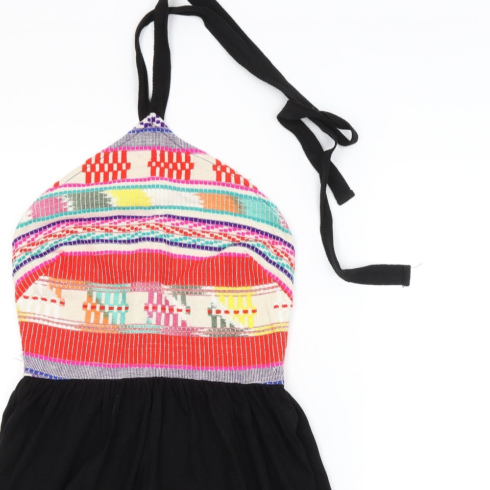 ASOS Womens Multicoloured Striped  A-Line  Size 6
