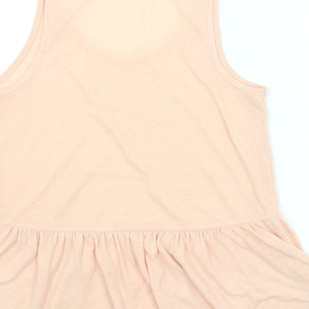 New Look Womens Pink   Basic Tank Size 6
