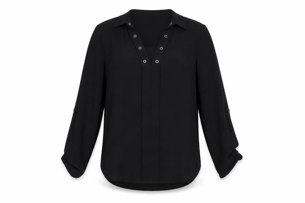Miss Selfridge Womens Black   Basic Blouse Size 6