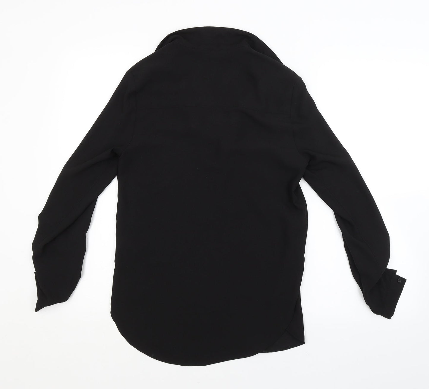 Miss Selfridge Womens Black   Basic Blouse Size 6