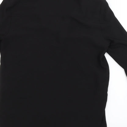 Miss Selfridge Womens Black   Basic Blouse Size 6