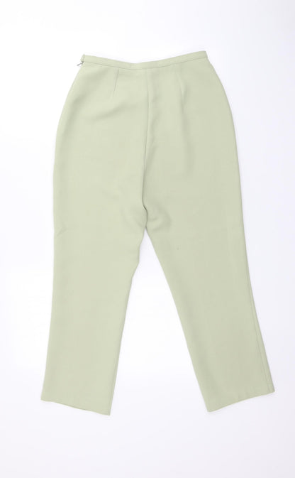 BHS Womens Green   Trousers  Size 10 L23 in