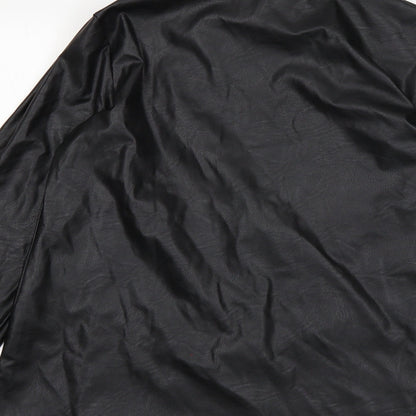 Boohoo Womens Black   Jacket  Size 12