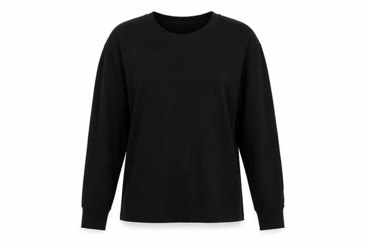 Uni Womens Black   Basic T-Shirt Size S