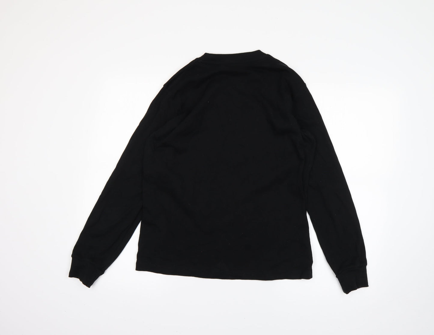 Uni Womens Black   Basic T-Shirt Size S