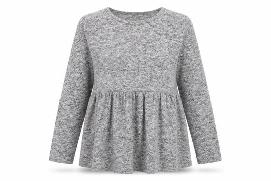 Dorothy Perkins Womens Grey   Basic T-Shirt Size 12