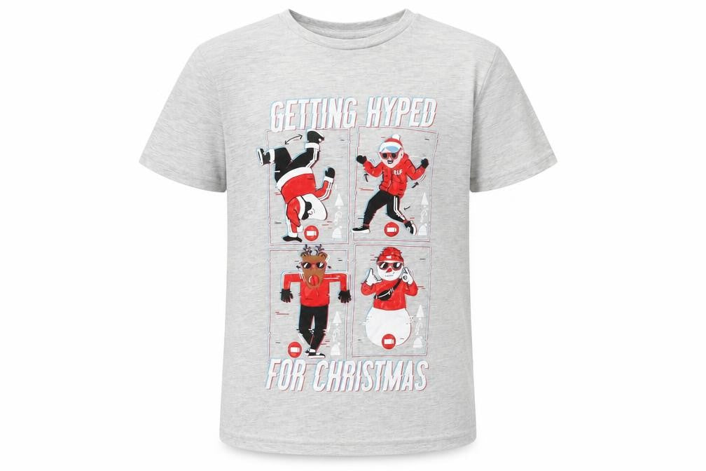 George Boys Grey   Basic T-Shirt Size 8-9 Years