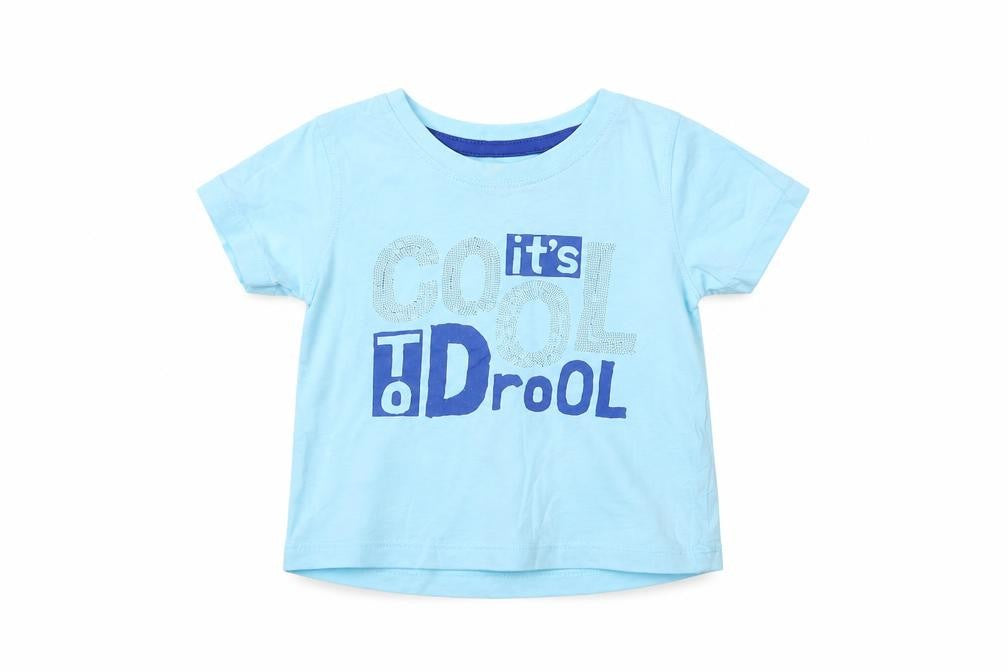 Rebel Baby Blue   Basic T-Shirt Size 18-24 Months