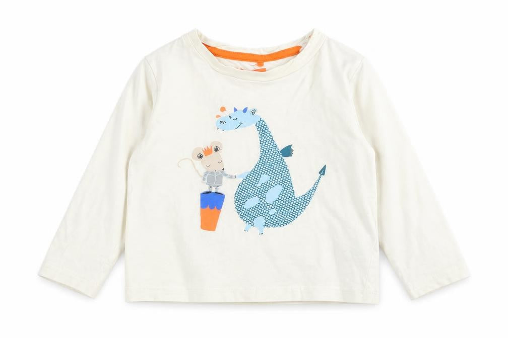 Marks & Spencer Girls White   Basic T-Shirt Size 2-3 Years