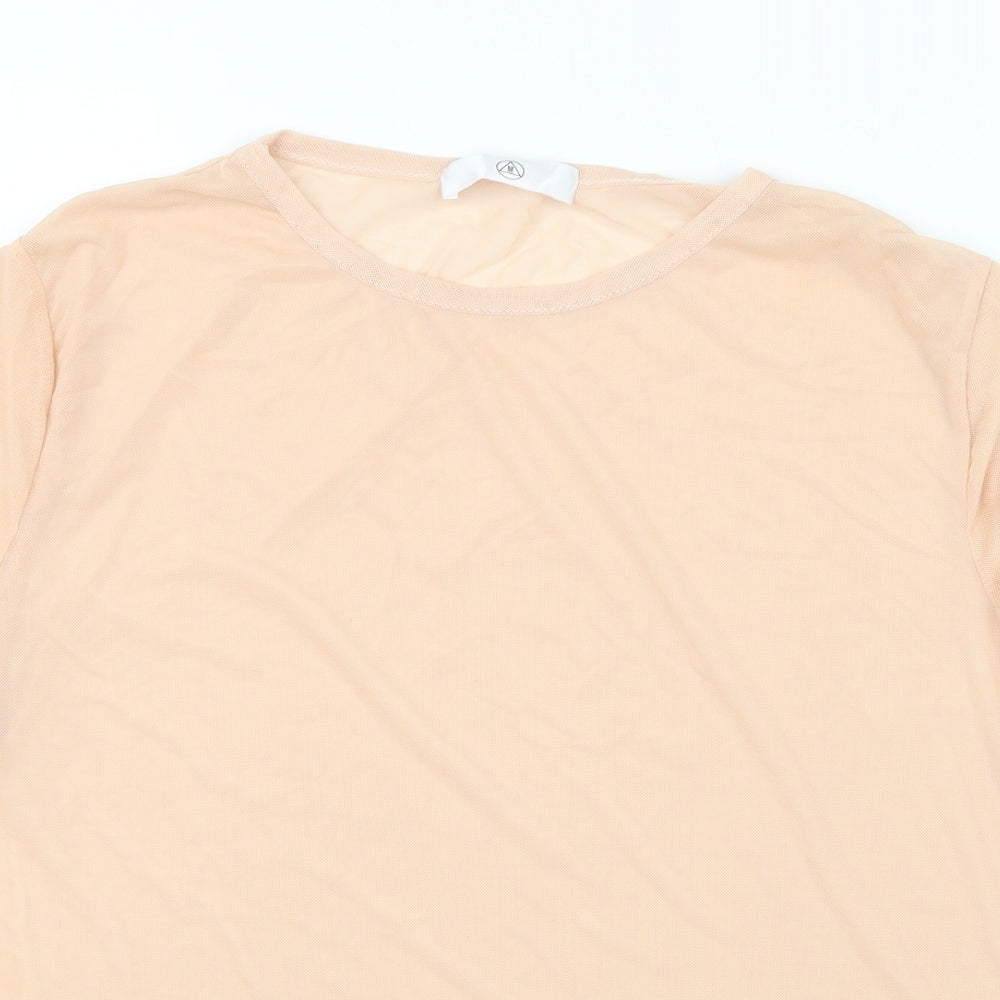 Missguided Womens Pink   Basic T-Shirt Size 8