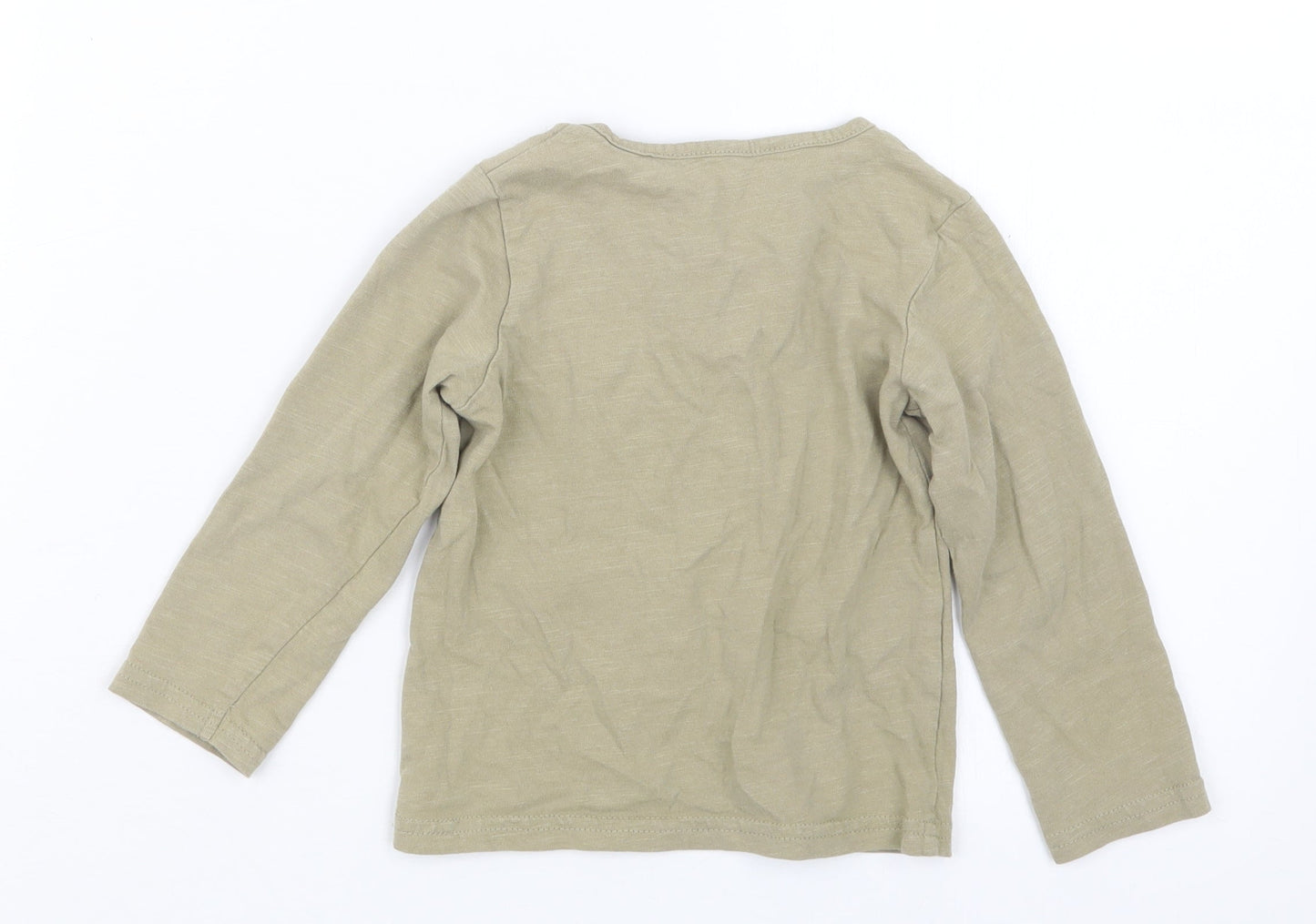 TU Boys Green   Basic T-Shirt Size 12-18 Months