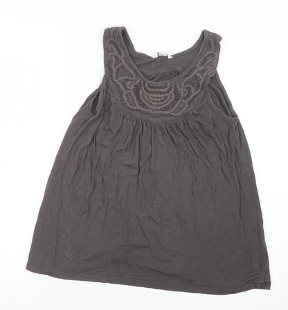 Monsoon Womens Brown   Basic Tank Size 10