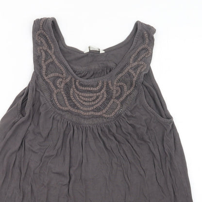 Monsoon Womens Brown   Basic Tank Size 10