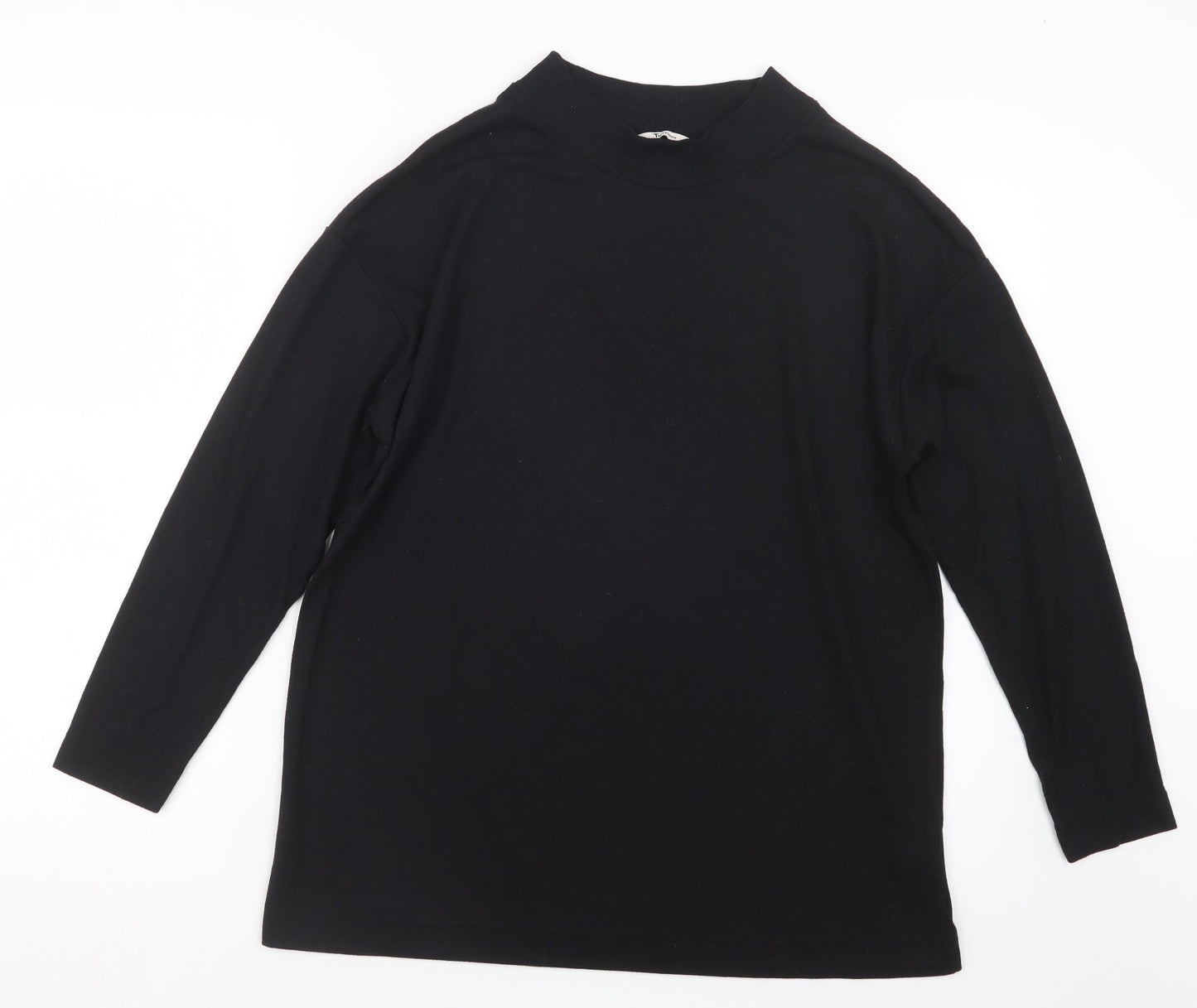 TU Womens Black   Basic T-Shirt Size 10