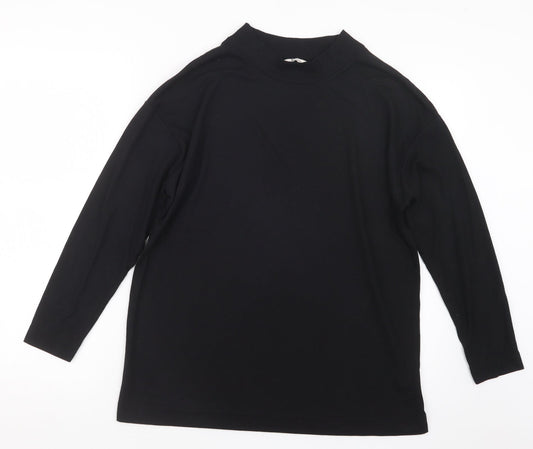 TU Womens Black   Basic T-Shirt Size 10