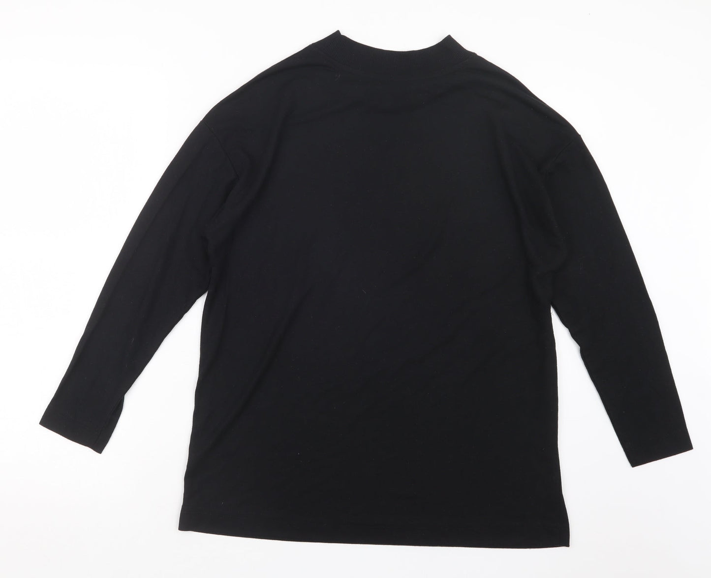 TU Womens Black   Basic T-Shirt Size 10