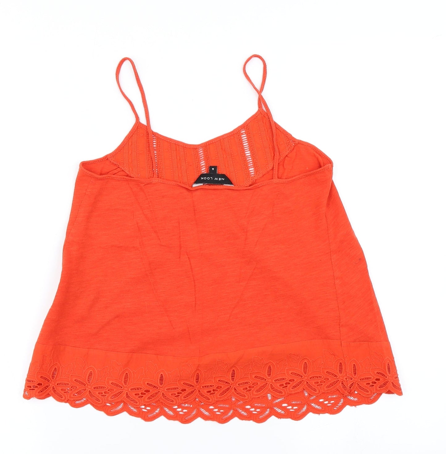 New Look Womens Orange   Camisole T-Shirt Size 6
