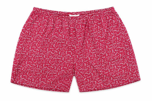 Daxon Womens Pink Floral  Sweat Shorts Size 58 in