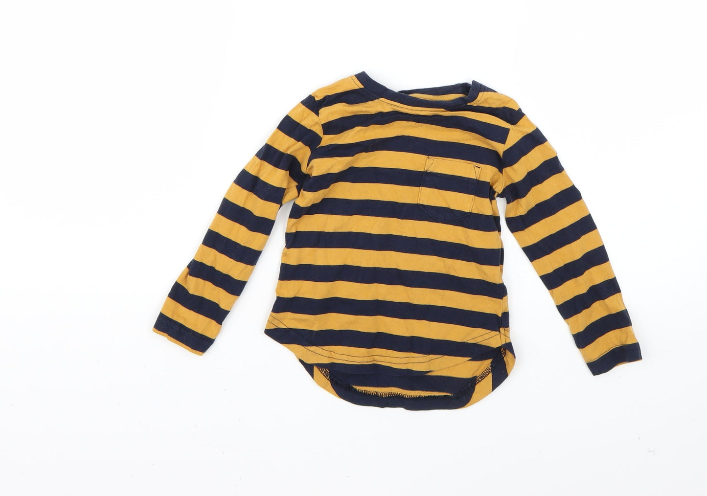 Nutmeg Baby Multicoloured Striped  Basic T-Shirt Size 12-18 Months