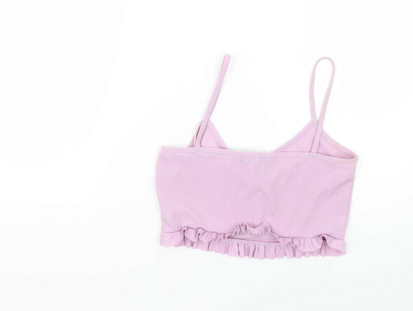 PRETTYLITTLETHING Womens Purple   Basic Tank Size 8