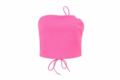 PRETTYLITTLETHING Womens Pink   Basic Blouse Size 10