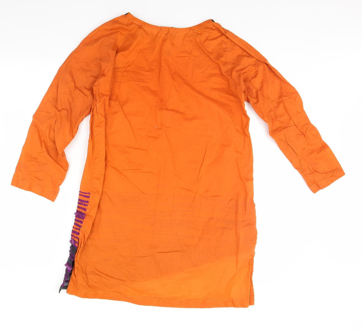 Preworn Womens Orange   Basic Blouse Size S