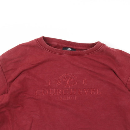 Threadbare Womens Red   Pullover Jumper Size 12