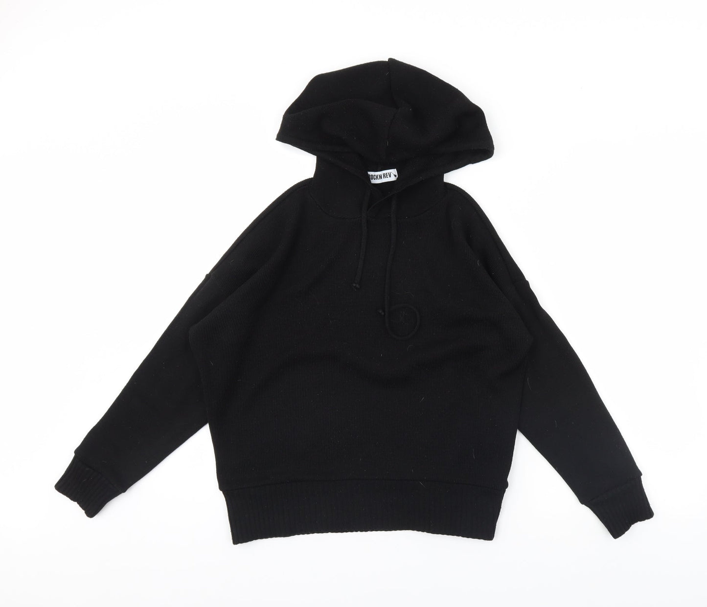 Rock n rev Womens Black   Pullover Hoodie Size S
