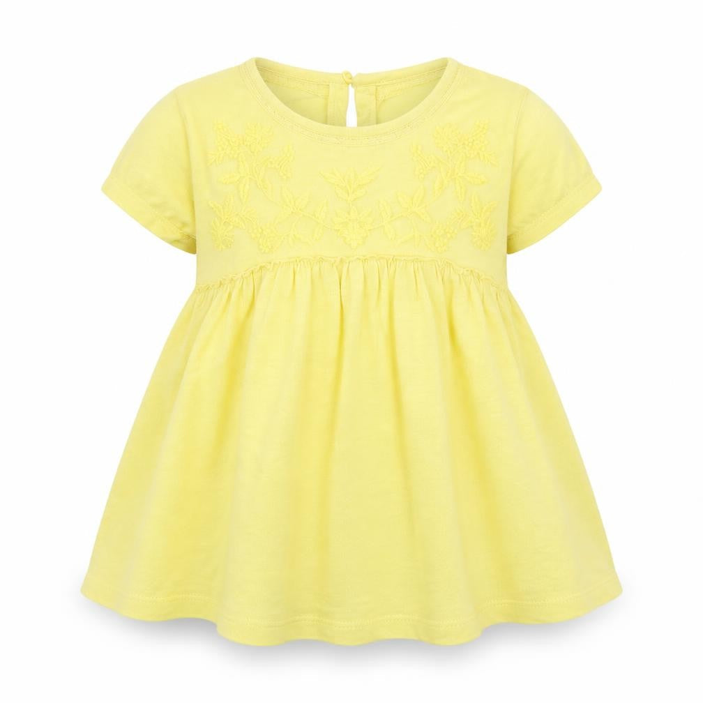 NEXT Girls Yellow   Fit & Flare  Size 3 Years