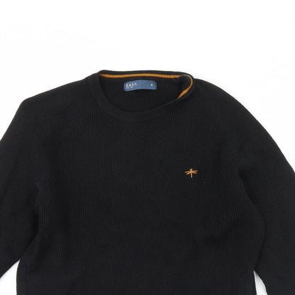 Easy  Mens Black   Pullover Jumper Size S