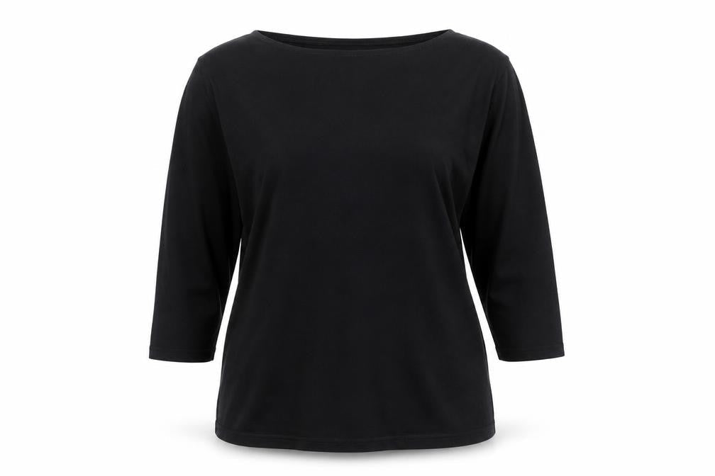 Preworn Womens Black   Basic Blouse Size 18