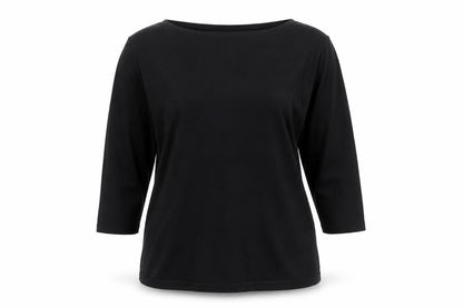 Preworn Womens Black   Basic Blouse Size 18